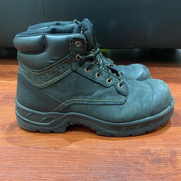 Dakota Men's 6'' 877 Steel Toe Steel Plate Work Boots Black Size 9.5 men’s - Picture 5 of 9